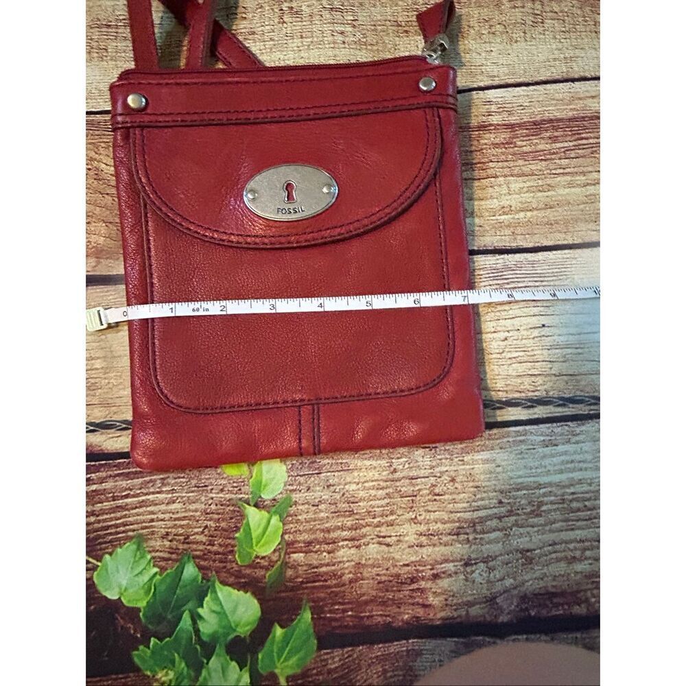 Fossil Maddox Crossbody Red - Picture 5 of 6
